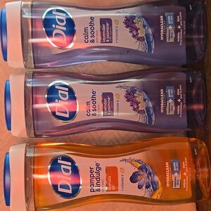 3 Bottles Of Dial Womens Body Wash